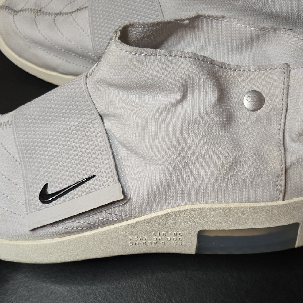 Nike Fear Of God Gray High-Top Sneakers - Picture 12 of 14